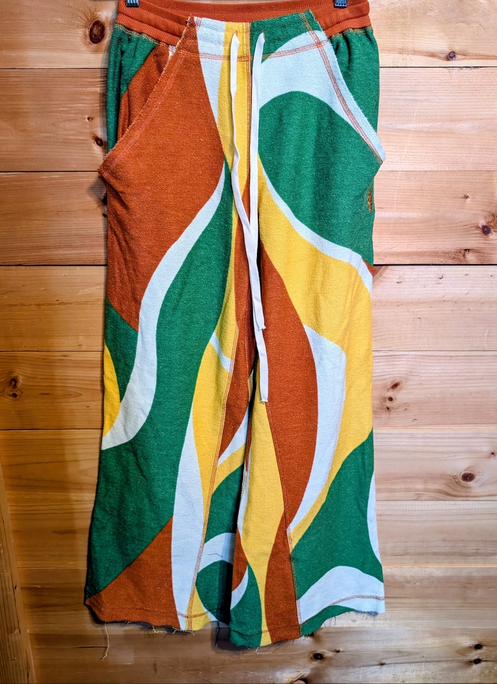 Free People One Above Pants, XS, nwot..💚❤️🧡 - Picture 3 of 3